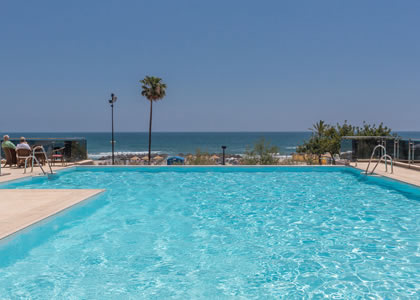 angela hotel beach beyond pool sea