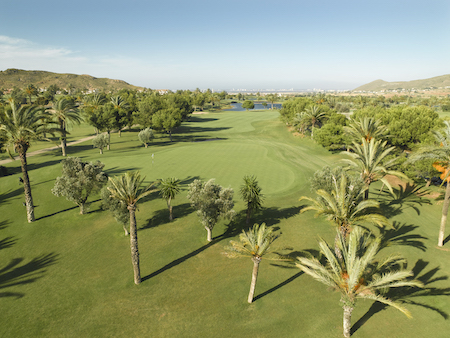 17th hole on the North Course at Real Golf La Manga Club