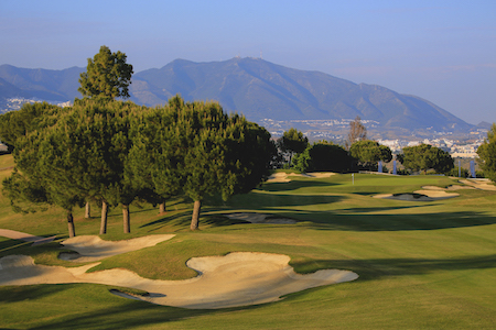 Strategically placed bunkers on La Cala's Asia Course