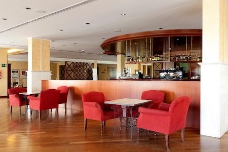Lobby bar at Alicante Golf Hotel
