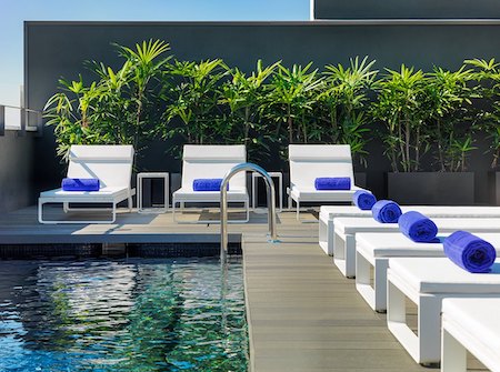  Pool and terrace at H10 Port Vell