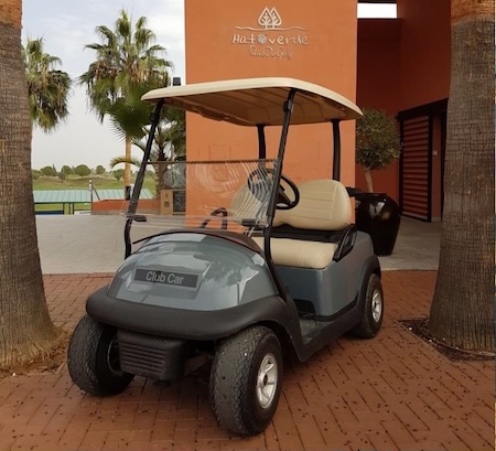 Golf buggy at Hato Verde Golf Club