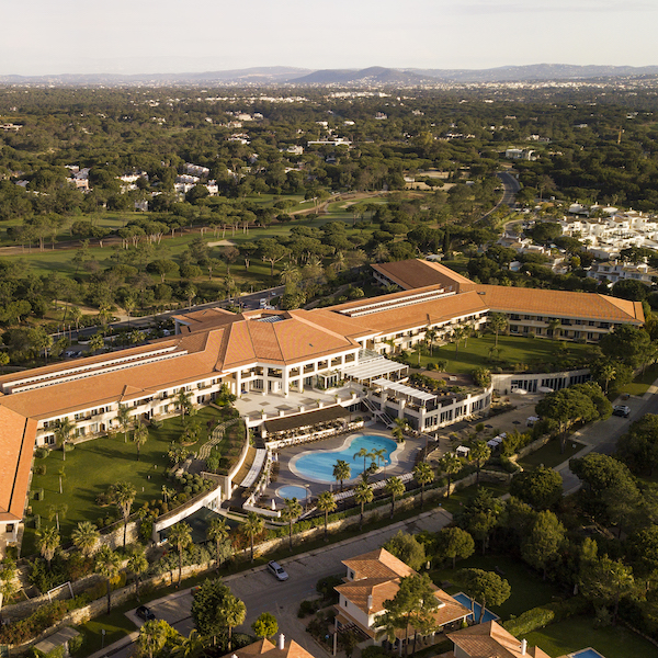 Aerial view of Grand Algarve in Quinta do Lago
