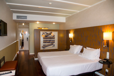 Double room at Nuevo Portil Hotel