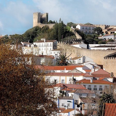 The scenic village of Obidos is nearby