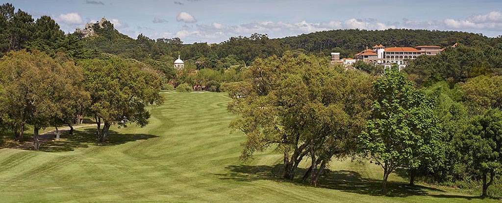 View of the Penha Longa Hotel and Golf Course