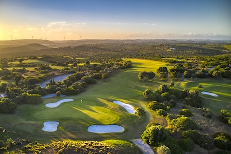 Aerial view of Espiche Golf