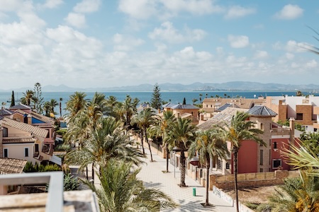 Narejos beach is 100 m from the hotel