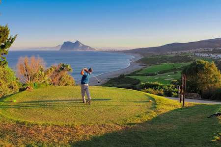 Tee show overlooking the beach on La Hacienda Links