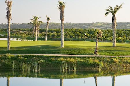 Island green on O'Connor Course